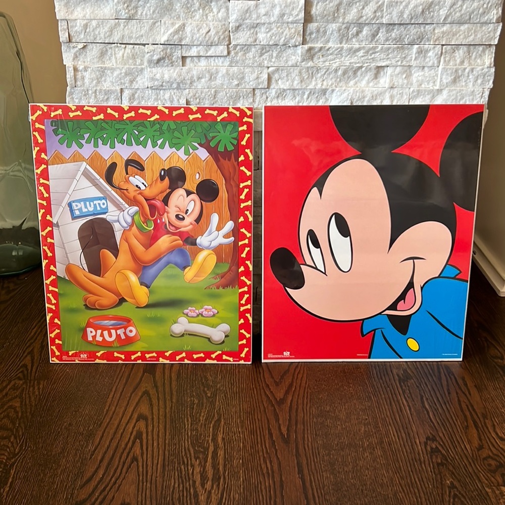 Set of 2 16x20 Disney Art Prints